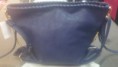 Borsa Colore Blu in Pelle
